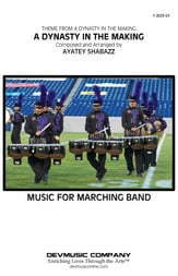 A Dynasty In The Making Marching Band sheet music cover